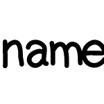 name