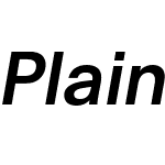 Plain Medium