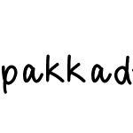 pakkadfont1