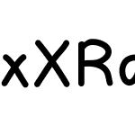 xXRaeRodXx Font