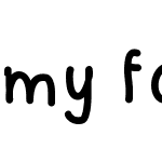 my font