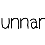 unnamedfont