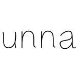 unnamedfont