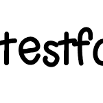 testfont