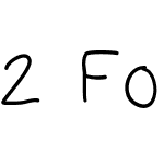 2 Font