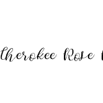 Cherokee Rose