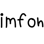 imfontmynaem