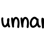 unnamedfont