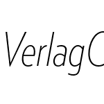 Verlag Condensed