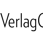 Verlag Condensed