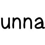 unnamedfont