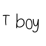 T boy