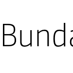 Bunday Sans