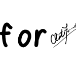 for font 1