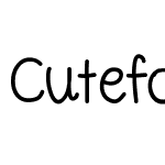 Cutefonts