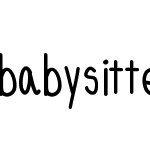 babysitterfont