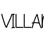 VILLANARGH cursive