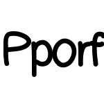 Pporfonts