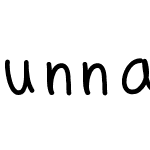 unnamedfont