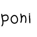 poni