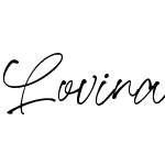 Lovina Script