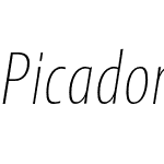 Picador Sans