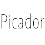 Picador Sans