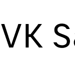 VK Sans Text 2.5