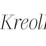 Kreol Display