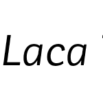 Laca Text