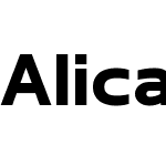 Alicante Sans Bold W01