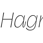 Hagrid Italic Variable