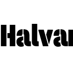 Halvar Stencil