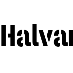 Halvar Stencil