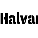 Halvar Stencil