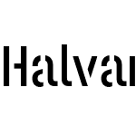 Halvar Stencil