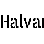 Halvar Stencil