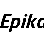 Epika Sans Condensed Premium