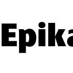 Epika Sans Condensed Premium