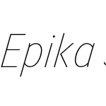 Epika Sans Condensed Premium