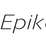 Epika Sans Extended Premium