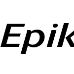 Epika Sans Extended Premium
