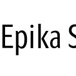 Epika Sans Extra Condensed Premium