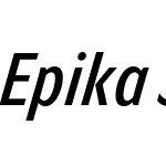 Epika Sans Extra Condensed Premium