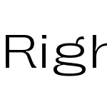 Right Grotesk Small