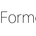 Forma DJR Cyrillic Micro