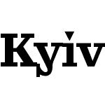 KyivType Serif