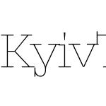 KyivType Serif