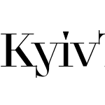 KyivType Serif