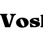 VoskaExpandedBold